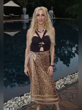 ZIMMERMANN
Tan Leopard Printed Cotton Pareo